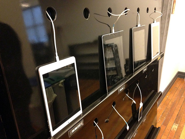 Built-in stands